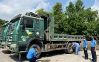 Xử lý 307 trường hợp xe quá tải, chở hàng cồng kềnh