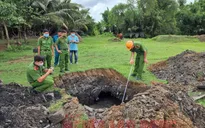 Phát hiện bãi chôn lấp chất thải nguy hại rất lớn tại Trà Vinh
