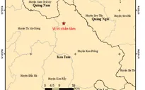 Liên tiếp 4 trận động đất ở Kon Tum