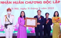 Học viện Báo chí và Tuyên truyền đón nhận Huân chương Độc lập hạng Ba