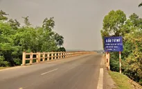 Phú Thọ phân luồng giao thông để sửa chữa cầu Tứ Mỹ