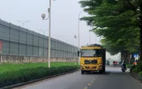 Xử lý nghiêm xe quá tải lưu thông trên đường gom cao tốc Pháp Vân - Cầu Giẽ
