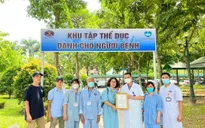 Đưa vào hoạt động khu tập thể dục dành cho bệnh nhân ung thư