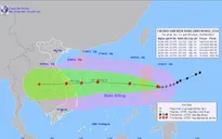 Tin bão gần biển Đông - cơn bão Noru