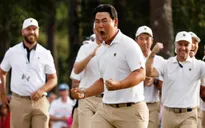 Presidents Cup 2022 | Tom Kim tỏa sáng, ĐT Quốc tế rút ngắn cách biệt