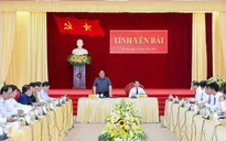Thủ tướng Phạm Minh Chính làm việc với Tỉnh ủy Yên Bái