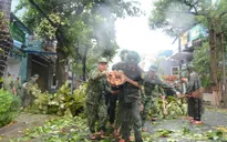 CẬP NHẬT: Bão số 4 đổ bộ, nhiều nơi miền Trung mất điện diện rộng, đường phố ngổn ngang