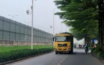 Đường gom cao tốc Pháp Vân - Cầu Giẽ có nguy cơ xuống cấp