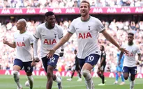 Harry Kane lập công, Tottenham leo lên vị trí nhì bảng Ngoại hạng Anh