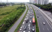 Ngày cuối nghỉ lễ, lưu lượng giao thông cửa ngõ vào Hà Nội tăng gấp 3-4 lần