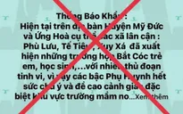 Thực hư thông tin trẻ em, học sinh một số huyện ngoại thành Hà Nội bị bắt cóc
