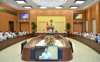 Ủy ban Thường vụ Quốc hội sẽ cho ý kiến về báo cáo phòng chống tham nhũng, tội phạm
