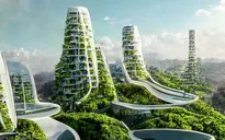 Choáng ngợp với những tòa nhà cao tầng được thiết kế bởi AI trong tương lai