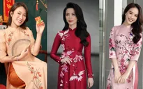 Loạt MC xinh đẹp diện áo dài đón Xuân