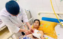 Cứu sống bệnh nhân thủng tim do lưỡi cưa văng vào ngực
