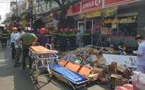 TP Hồ Chí Minh: Sập trần cửa hàng tiện lợi, nhiều người mắc kẹt