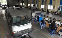 Trung tâm đăng kiểm có thể làm việc xuyên Tết