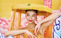 Vẻ đẹp đậm chất Á Đông của Á hậu Kiều Loan trong bộ ảnh Tết 2023