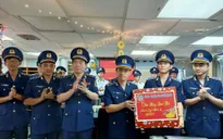 Chính ủy Cảnh sát biển thăm, chúc Tết tại Hải đoàn 32