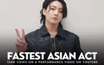 Jungkook - nghệ sĩ châu Á đầu tiên có màn biểu diễn trực tiếp vượt 100 triệu lượt xem YouTube