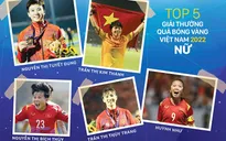 Công bố 5 ứng viên cho danh hiệu Quả bóng vàng nữ Việt Nam