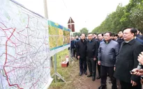 Thủ tướng kiểm tra dự án xây dựng đường vành đai 4 vùng Thủ đô Hà Nội
