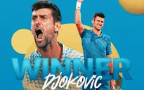 Djokovic lần thứ 10 vô địch Australia mở rộng, san bằng kỷ lục Grand Slam của Nadal