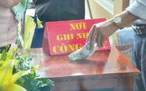 Quy định tiền công đức được định kỳ kiểm đếm, ghi chép đầy đủ