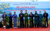 Quảng Ngãi: Tiếp tục phát động Tết trồng cây "Đời đời nhớ ơn Bác Hồ"