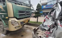Điều tra nguyên nhân vụ tai nạn giao thông liên hoàn trên Quốc lộ 1A ​