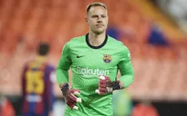 Thủ môn Ter Stegen trước cơ hội phá kỷ lục tại giải VĐQG Tây Ban Nha La Liga