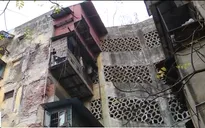 Nguy hiểm tiềm ẩn trong những khu tập thể cũ xuống cấp nghiêm trọng giữa Thủ đô