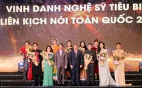 Vinh danh các gương mặt nghệ sĩ tiêu biểu của ngành nghệ thuật biểu diễn
