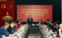 Phó Thủ tướng Trần Lưu Quang: Bộ Ngoại giao cần phát huy vai trò tiên phong trong các nhiệm vụ đối ngoại