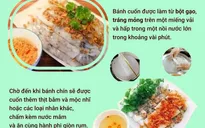 Bánh cuốn - một trong 10 món ngon hấp dẫn nhất thế giới