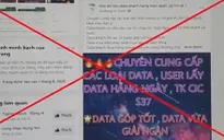 Dữ liệu cá nhân rao bán công khai trên mạng, giá hàng chục triệu đồng