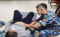 Cấp cứu thành công ngư dân viêm ruột thừa cấp giờ thứ 22 tại Trường Sa