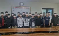 Ngăn chặn 24 thanh niên mang đao, tuýp sắt đi hỗn chiến ở Hà Nội