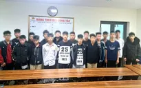Ngăn chặn hơn 20 thanh thiếu niên mang tuýp sắt gắn dao bầu đi “hỗn chiến”