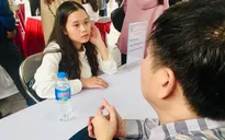 Nhộn nhịp phiên giao dịch việc làm đầu năm