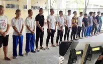 Nhóm thanh niên mang súng đi đánh nhau, chống trả công an