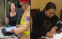 Khởi tố vụ án người phụ nữ lăng mạ, đòi "hôn CSGT đến chết"