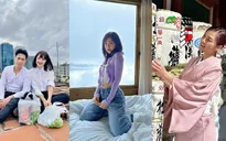 Diễn viên Việt tuần qua: Việt Anh đăng ảnh cùng Hồng Diễm dịp Valentine, Thu Quỳnh đi Nhật cùng gia đình