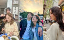 Phim trường tuần qua: Đình Tú - Thùy Anh ôm vai bá cổ, Lan Phương lộ ảnh ăn trưa