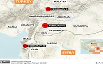 Số người tử vong do trận động đất mới ở vùng biên giới Thổ Nhĩ Kỳ - Syria tăng lên 6