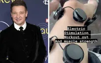 Jeremy Renner đang được phục hồi bằng "Liệu pháp kích thích điện"