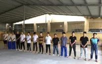 Tạm giữ hình sự 14 thanh thiếu niên gây rối, chống người thi hành công vụ