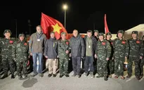 Đoàn cứu hộ QĐND Việt Nam trao tặng gần 25 tấn hàng cho Thổ Nhĩ Kỳ