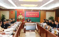 Thông cáo báo chí Kỳ họp thứ 26 của Ủy ban Kiểm tra Trung ương