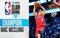 Mac McClung đổi đời sau chức vô địch NBA Slam Dunk Contest